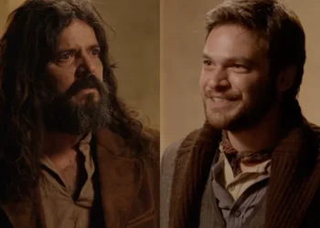 Bernardo e Pedro em Além do Tempo. (Foto: reprodução/Globo)