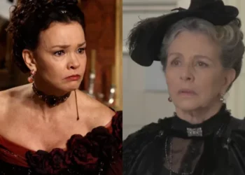 Dorotéia e Vitória em Além do Tempo. (Foto: reprodução/Globo)