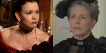 Dorotéia e Vitória em Além do Tempo. (Foto: reprodução/Globo)
