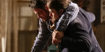 Felipe e Pedro em Além do Tempo. (Foto: reprodução/Globo)
