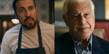 Joel e Arthur em Quem Ama Cuida. (Foto: reprodução/Globo)