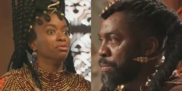 Kênia e Jendal em A Nobreza do Amor. (Foto: reprodução/Globo)