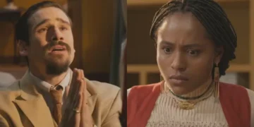 Mirinho e Alika em A Nobreza do Amor. (Foto: reprodução/Globo)