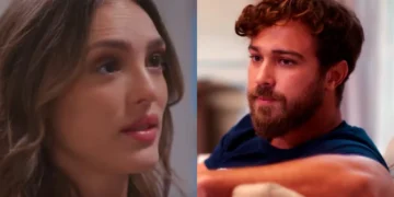 Naiane e Gael em Coração Acelerado. (Foto: reprodução/Globo)