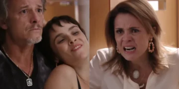 Max, Nina e Carminha em Avenida Brasil. (Foto: reprodução/Globo)