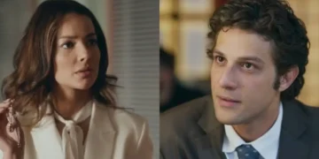 Quem Ama Cuida: Bruna realiza o sonho de se casar com Pedro, mas ele se recusa a sustentá-la, e ela implora para voltar a trabalhar na joalheria