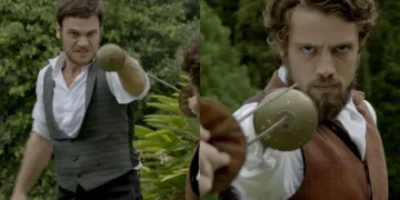 Pedro e Felipe em Além do Tempo. (Foto: reprodução/Globo)