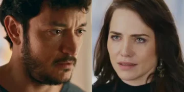 Tom e Adriana em Quem Ama Cuida. (Foto: reprodução/Globo)