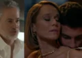 Ademir (Dan Stulbach) flagra Dora (Mariana Ximenes) e André (Henrique Barreira) em Quem Ama Cuida (Foto: Reprodução/TV Globo)