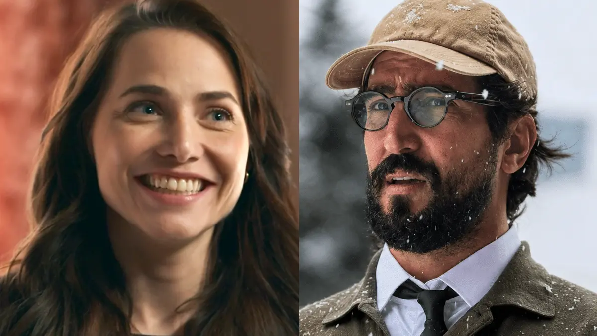 Adriana (à esquerda) e Heitor (à direita) em Quem Ama Cuida.
