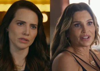 Adriana e Fábia em Quem Ama Cuida. (Foto: reprodução/Globo)