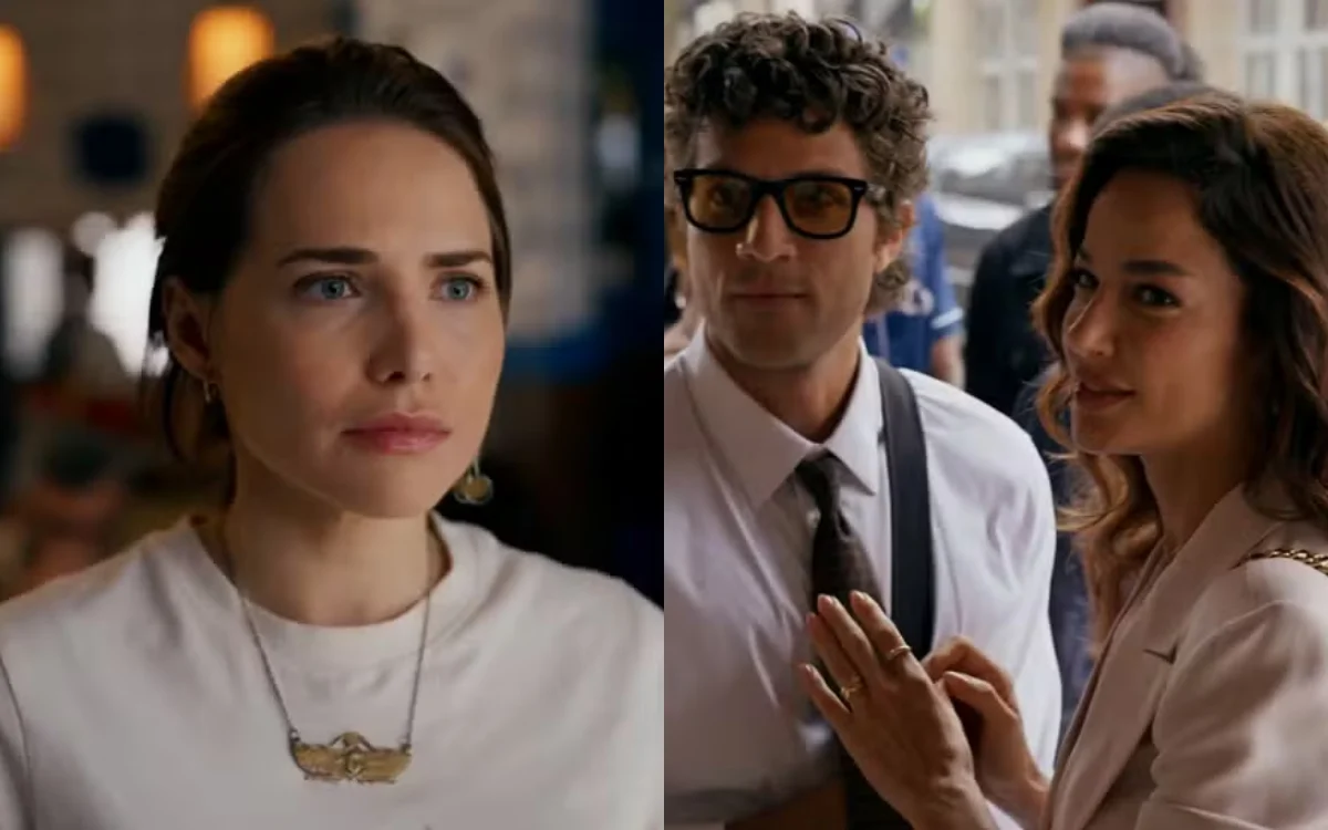 Adriana, Pedro e Bruna em Quem Ama Cuida. (Foto: reprodução/Globo)