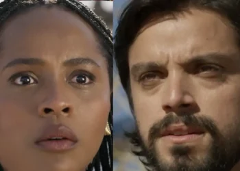 Alika (à esquerda) e Omar (à direita) em A Nobreza do Amor.