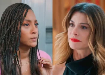 Bela e Vanessa em Por Você. (Foto: reprodução/Globo)