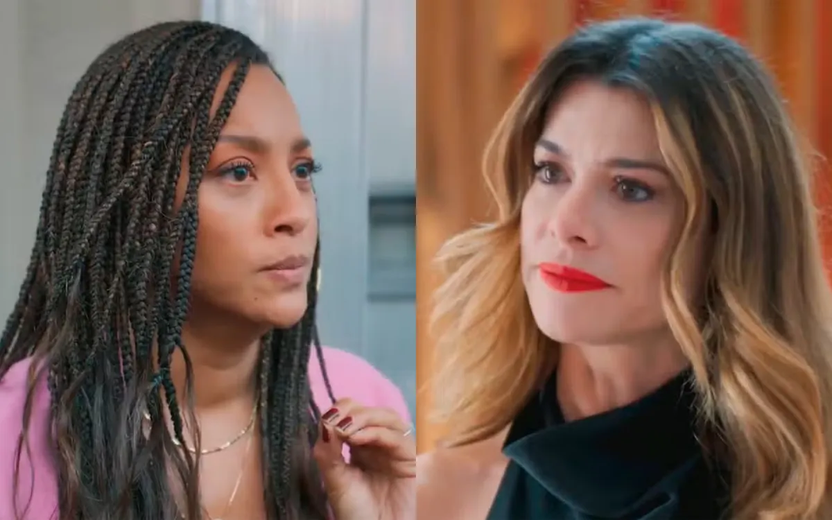 Bela e Vanessa em Por Você. (Foto: reprodução/Globo)