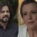 Emília e Bernardo em Além do Tempo. (Foto: reprodução/Globo)