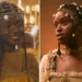 Binta (Lesliana Pereira) e Kênia (Nikolly Fernandes) em A Nobreza do Amor (Foto: Reprodução/TV Globo)