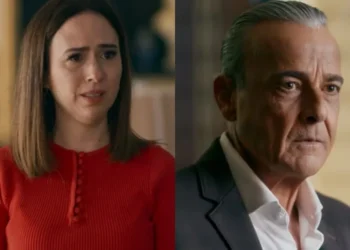 Brigitte e Ulisses em Quem Ama Cuida. (Foto: reprodução/Globo)