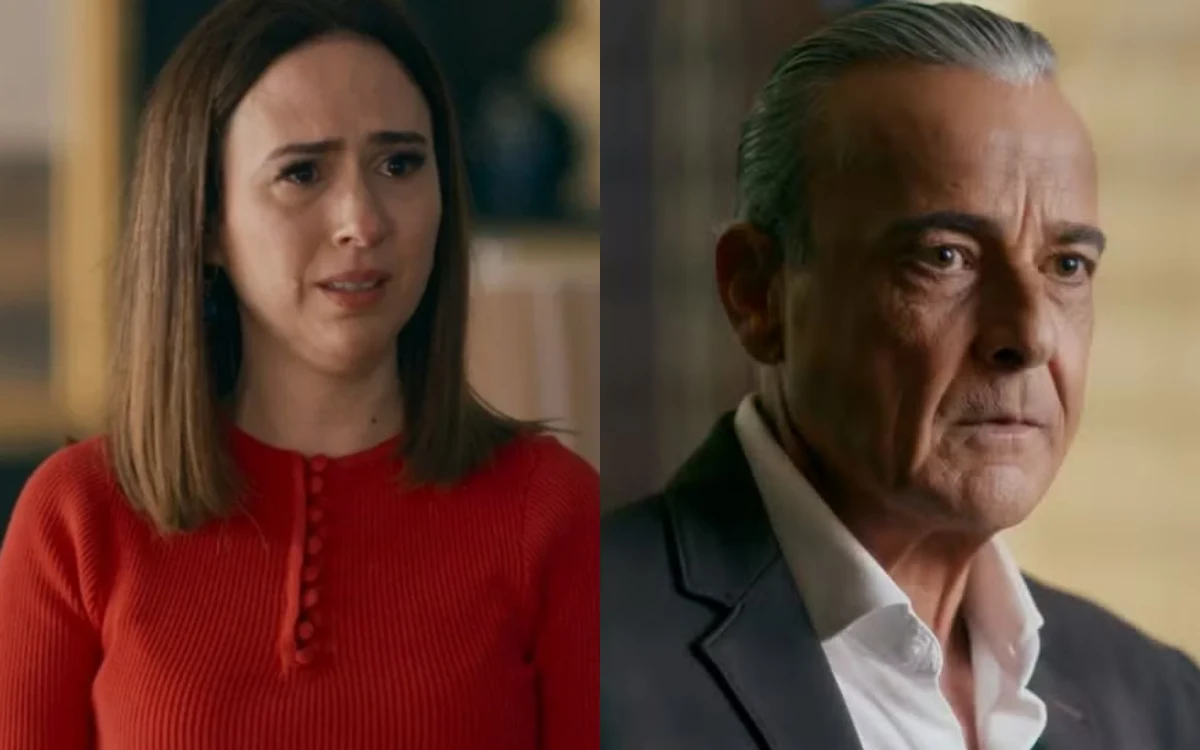 Brigitte e Ulisses em Quem Ama Cuida. (Foto: reprodução/Globo)