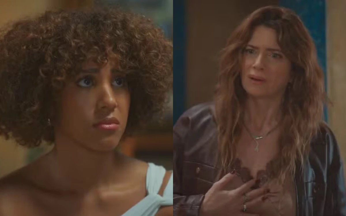 Cinara e Janete em Coração Acelerado. (Foto: reprodução/Globo)