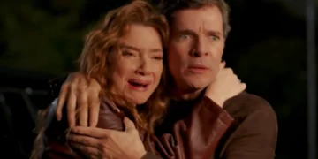 Janete (Letícia Spiller) e Alaorzinho (Daniel de Oliveira) em cena do penúltimo capítulo de Coração Acelerado (Foto: Reprodução/TV Globo)