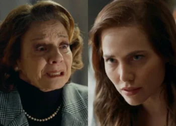 Diná e Adriana em Quem Ama Cuida. (Foto: reprodução/Globo)