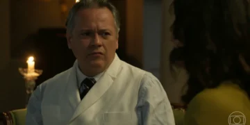 Diógenes (Danton Mello) em A Nobreza do Amor (Foto: Reprodução/TV Globo)