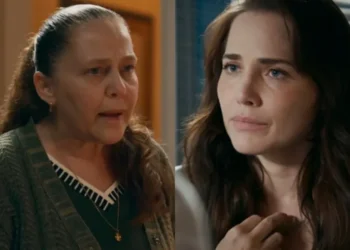 Elisa e Adriana em Quem Ama Cuida. (Foto: reprodução/Globo)