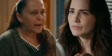 Elisa e Adriana em Quem Ama Cuida. (Foto: reprodução/Globo)