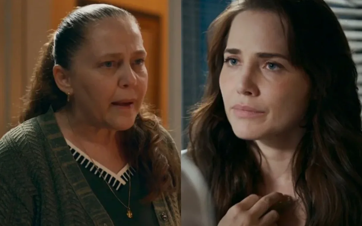 Elisa e Adriana em Quem Ama Cuida. (Foto: reprodução/Globo)