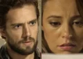 Melissa e Felipe em Além do Tempo. (Foto: reprodução/Globo)