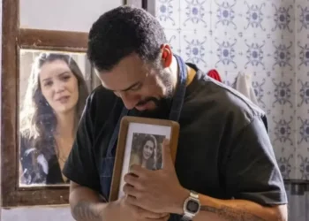Francesca e Joel em Quem Ama Cuida. (Foto: reprodução/Globo)