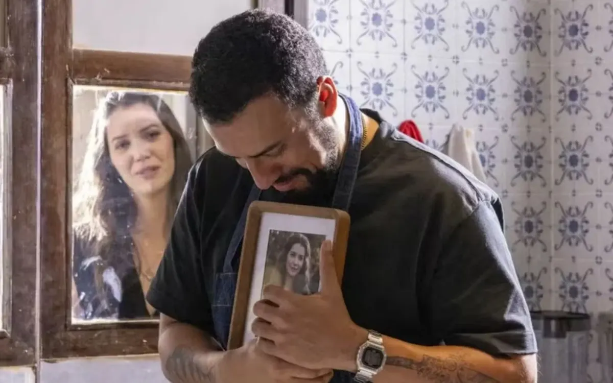 Francesca e Joel em Quem Ama Cuida. (Foto: reprodução/Globo)