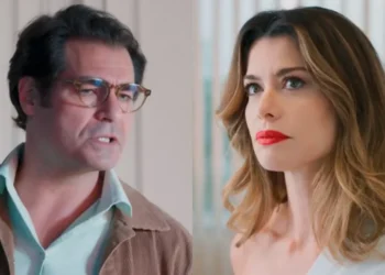 Gabriel e Vanessa em Por Você. (Foto: reprodução/Globo)