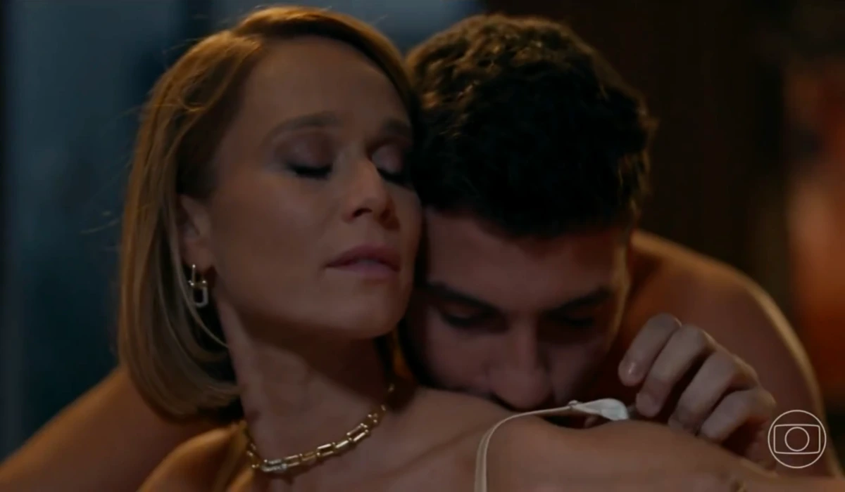 Dora (Mariana Ximenes) e André (Henrique Barreira) em Quem Ama Cuida (Foto: Reprodução/TV Globo)