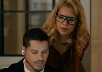 Pilar e Iuri em Quem Ama Cuida. (Foto: reprodução/Globo)