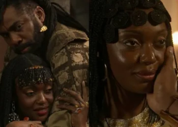 Jendal e Binta em A Nobreza do Amor. (Foto: reprodução/Globo)