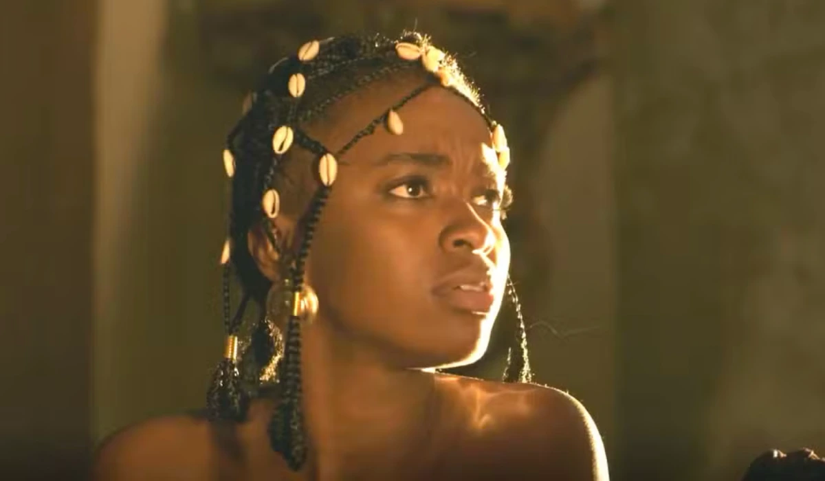 Kênia (Nikolly Fernandes) em A Nobreza do Amor (Foto: Reprodução/TV Globo)