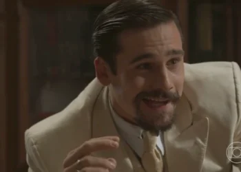 Mirinho (Nicolas Prattes) em A Nobreza do Amor (Foto: Reprodução/TV Globo)