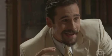 Mirinho (Nicolas Prattes) em A Nobreza do Amor (Foto: Reprodução/TV Globo)