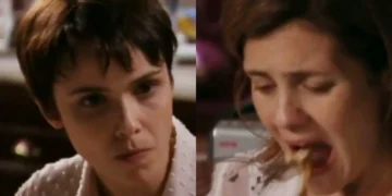 Nina e Carminha em Avenida Brasil. (Foto: reprodução/Globo)