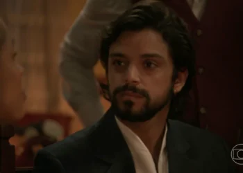Omar (Rodrigo Simas) A Nobreza do Amor (Foto: Reprodução/TV Globo)