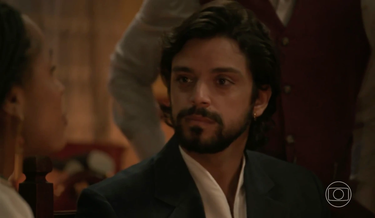 Omar (Rodrigo Simas) A Nobreza do Amor (Foto: Reprodução/TV Globo)