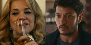 Pilar e Tom em Quem Ama Cuida. (Foto: reprodução/Globo)