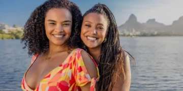 Lucy Ramos e Sheron Menezzes em Por Você. (Foto: divulgação/Globo)