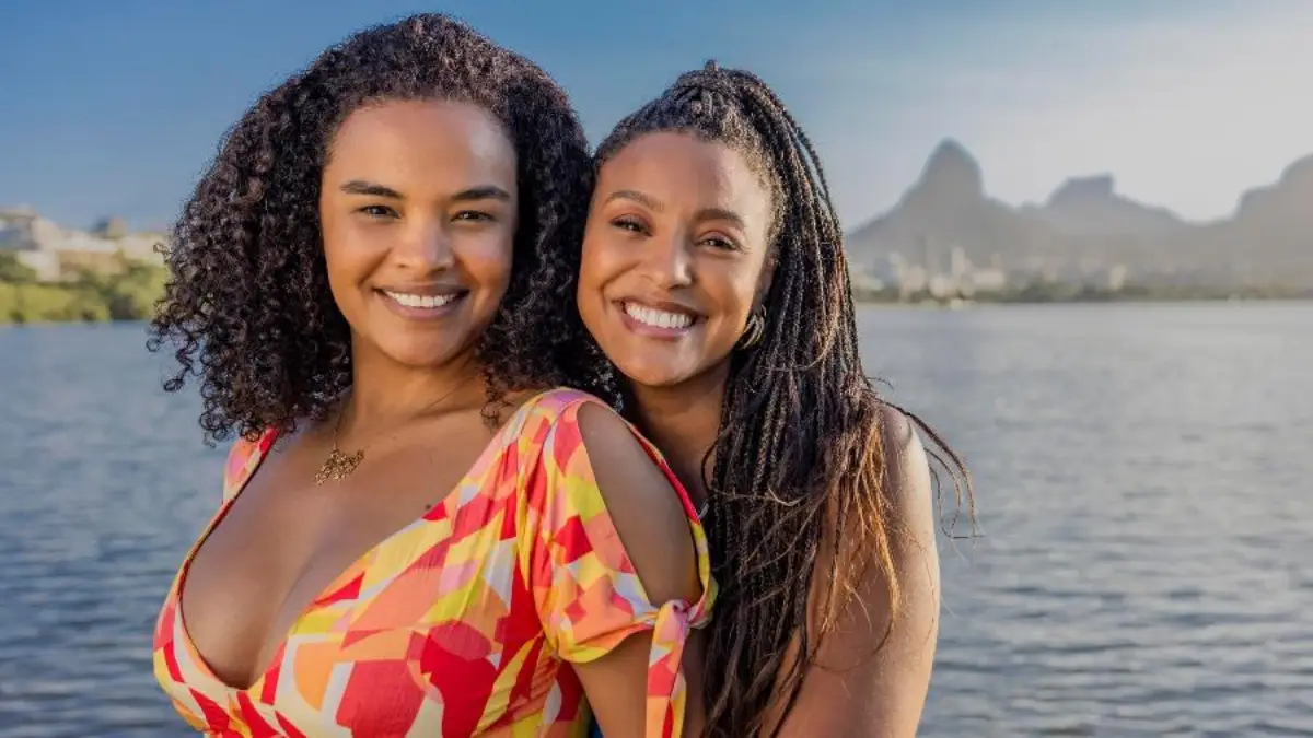 Lucy Ramos e Sheron Menezzes em Por Você. (Foto: divulgação/Globo)