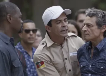Raul e Bento em Além do Tempo. (Foto: reprodução/Globo)