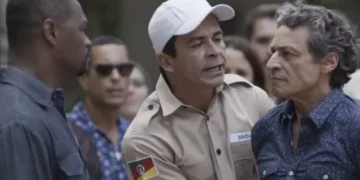 Raul e Bento em Além do Tempo. (Foto: reprodução/Globo)