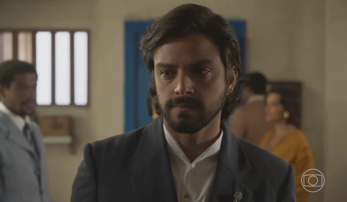 Omar (Rodrigo Simas) A Nobreza do Amor (Foto: Reprodução/TV Globo)