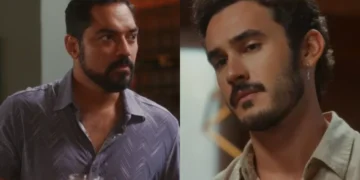 Ronei e João Raul em Coração Acelerado. (Foto: reprodução/Globo)